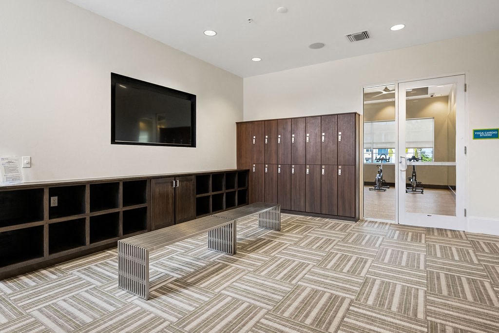 Locker room for Fitness Center at Inspira, Florida, 34113