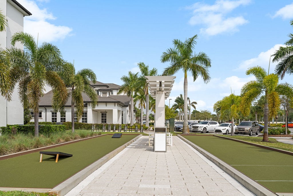 Corn hole at Inspira, Florida