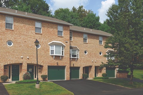 Townhouse Exterior at The Brooke in Whitehall, PA
