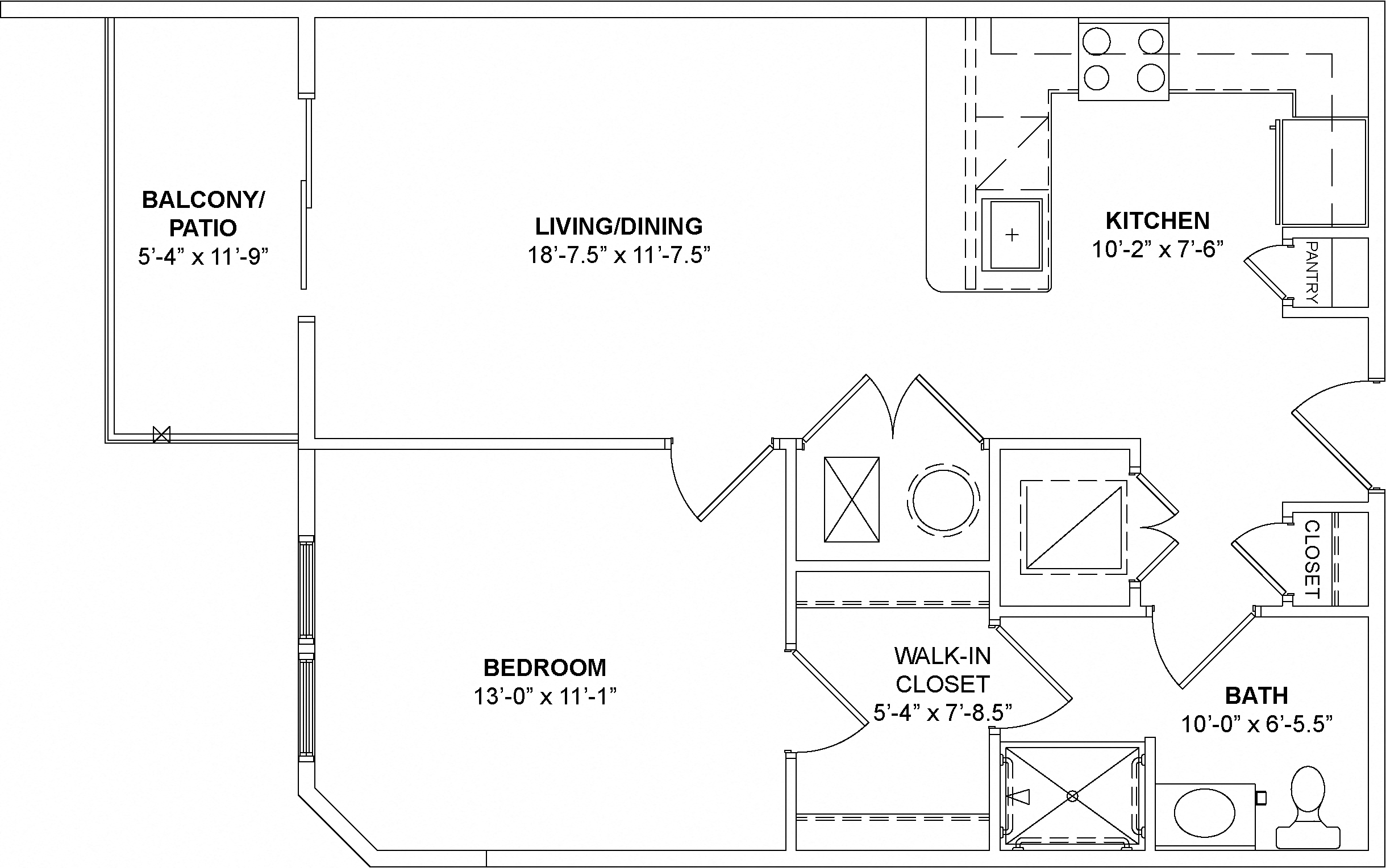 The Ellis Floor Plan at Madison Ellis Preserve, Newtown Square, 19073