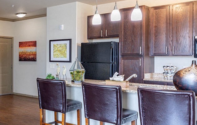 Model kitchen at Vistas at Jackson Creek, Monument