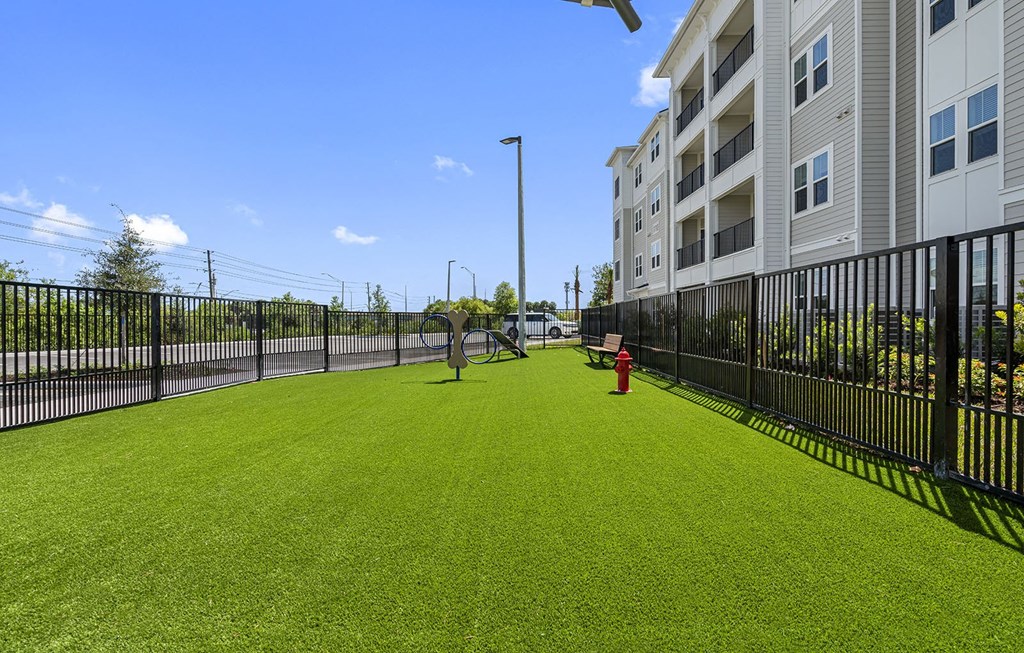 Dog park at Madison Waterford Lakes, Orlando, FL, 32826