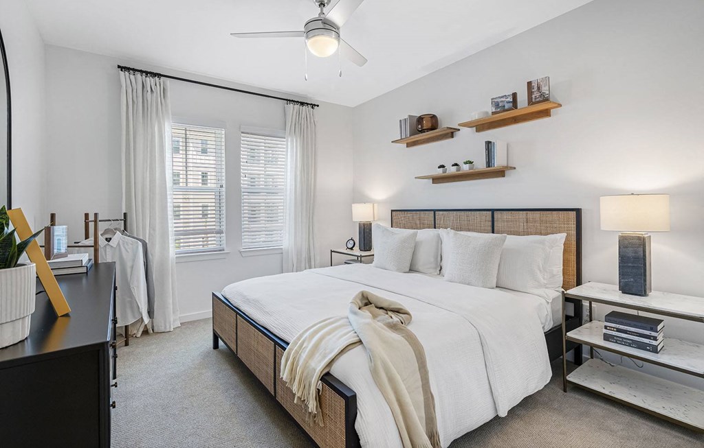 a bedroom with a bed and a window at Madison Waterford Lakes, Orlando, FL, 32826