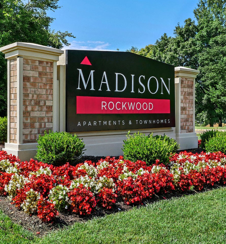 Sign at Madison Rockwood, Ballwin, Missouri