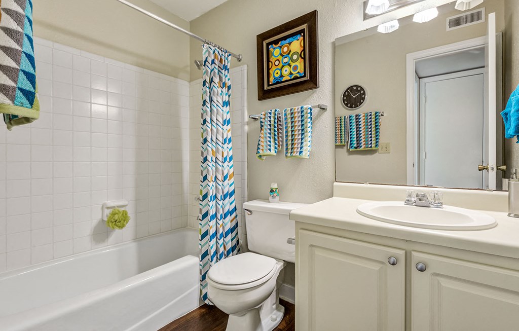 Luxurious Bathroom at Madison Hunters Glen, Raleigh, NC