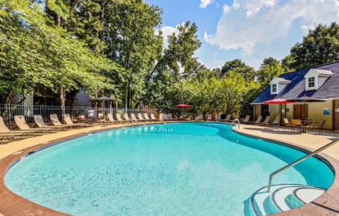 Pool View at Madison Hunters Glen, North Carolina