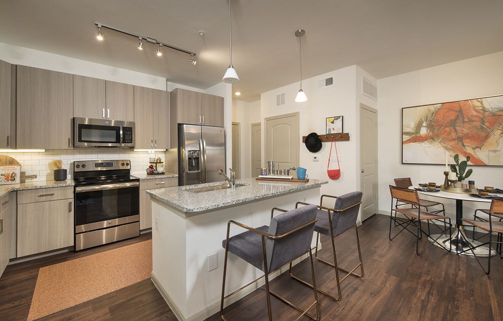 Kitchen and Dining at The Parkway on Westlake, Humble, Texas