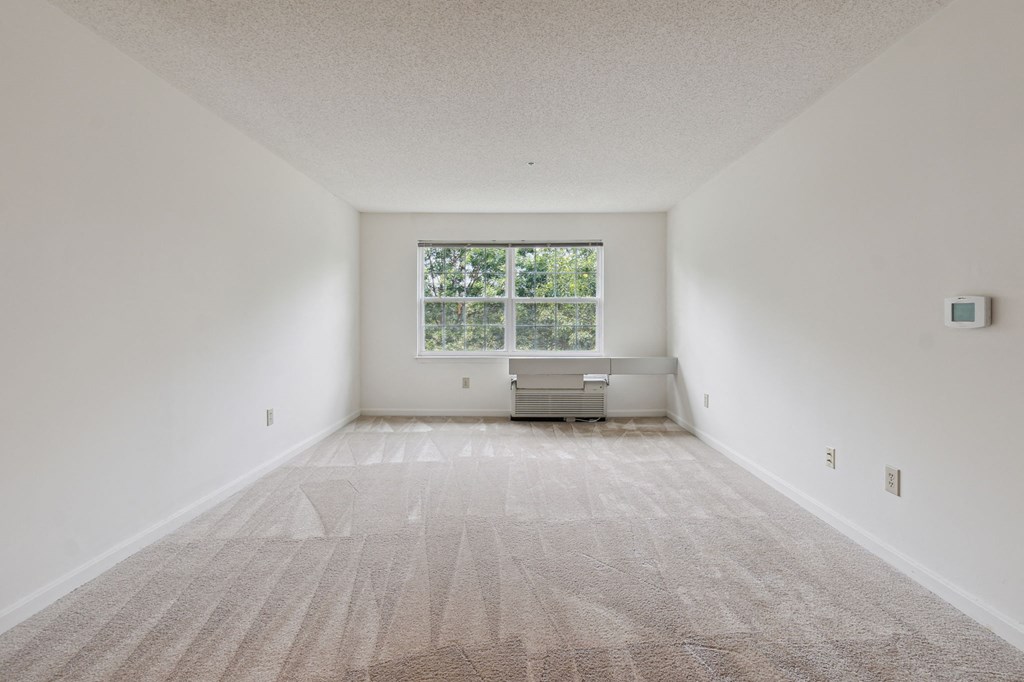 Park View at Laurel apartment community for seniors offers bright, spacious bedrooms with large storage closets.