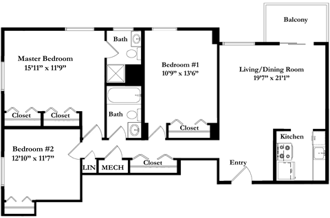 7777 Maple Avenue 1-3 Beds Apartment, Affordable, Family Communities for Rent - Photo Gallery 21