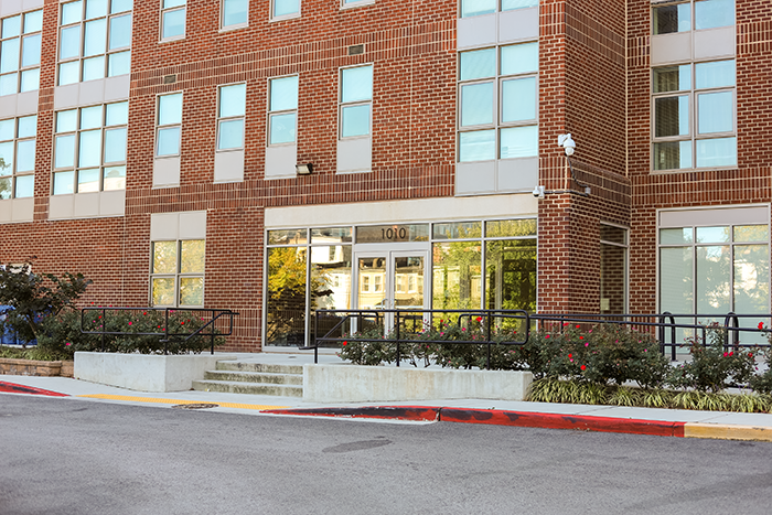 the building in which the hotel is located