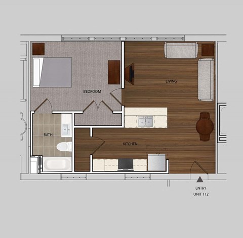 100 West Baker Street 1 Bed Apartment, Affordable, Senior Communities for Rent - Photo Gallery 10