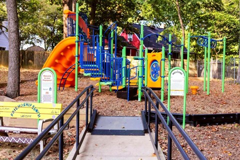 Playground at Park Montgomery apartments located along the Purple Line in Silver Spring, MD.