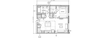 a floor plan of a house with bedrooms and a game room