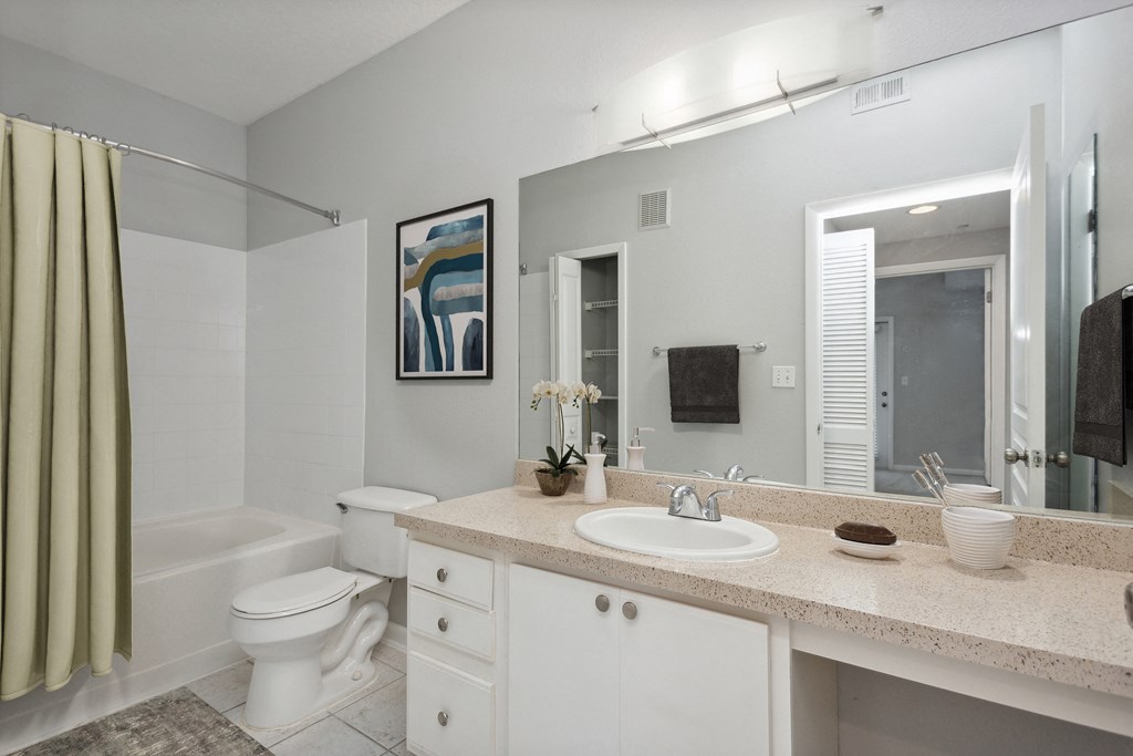 The Preserve at Westchase Model Bathroom