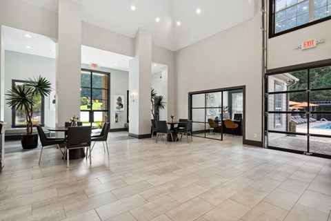 Leasing office lobby at The Hartley at Sweetwater Creek, Georgia, 30096
