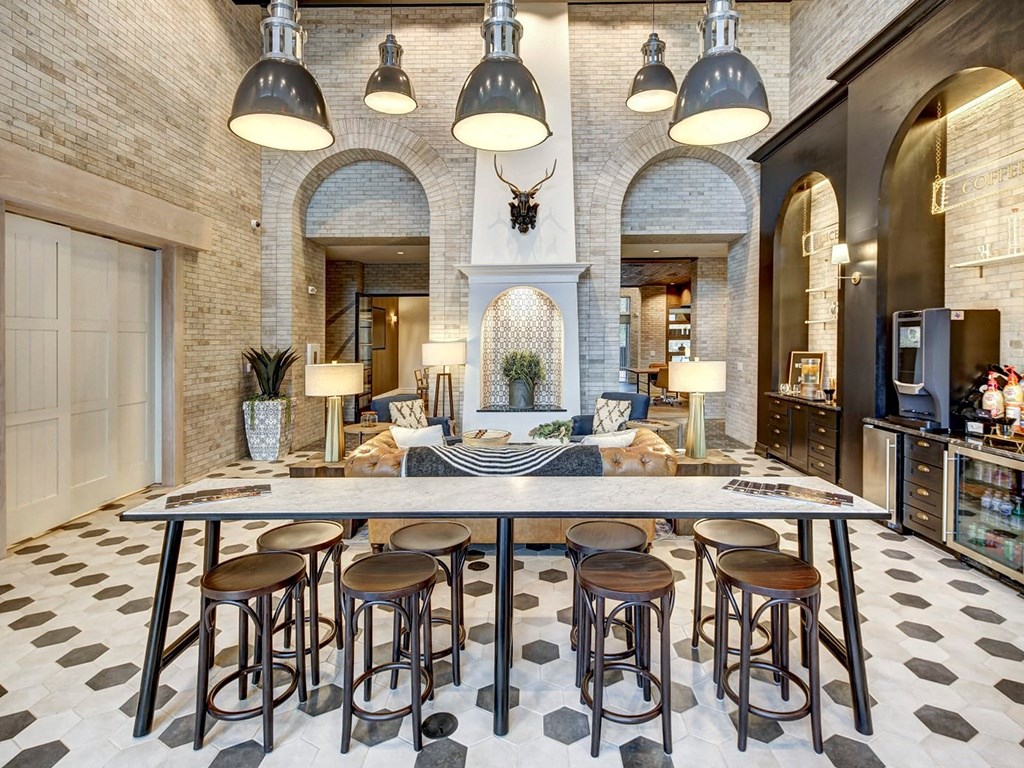 High Ceiling Lounge Area at The Alden at Cedar Park, Cedar Park, 78613