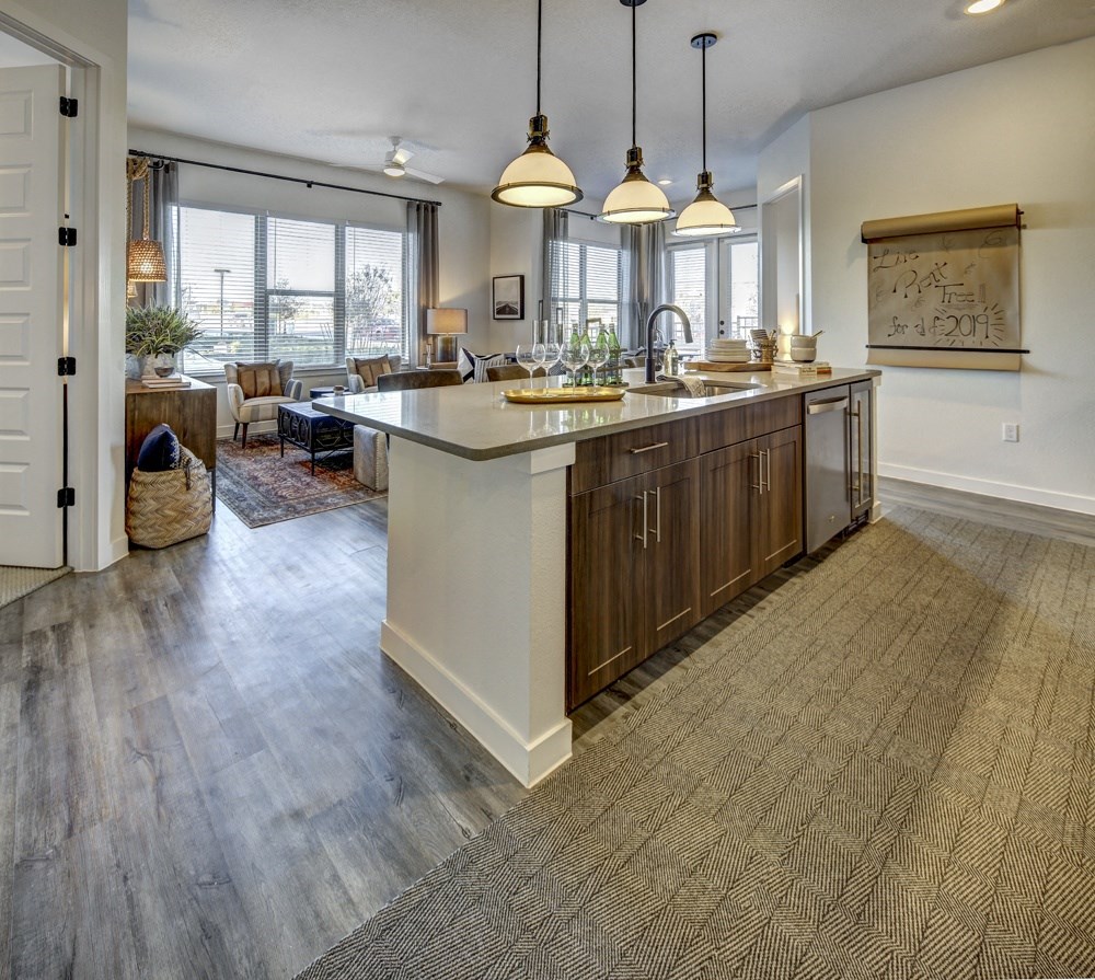 Kitchen Unit at The Alden at Cedar Park, Cedar Park, 78613