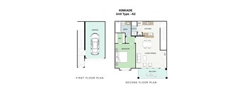 1 bedroom 1 bathroom Floor plan A at Landing at Round Rock, Round Rock, 78681