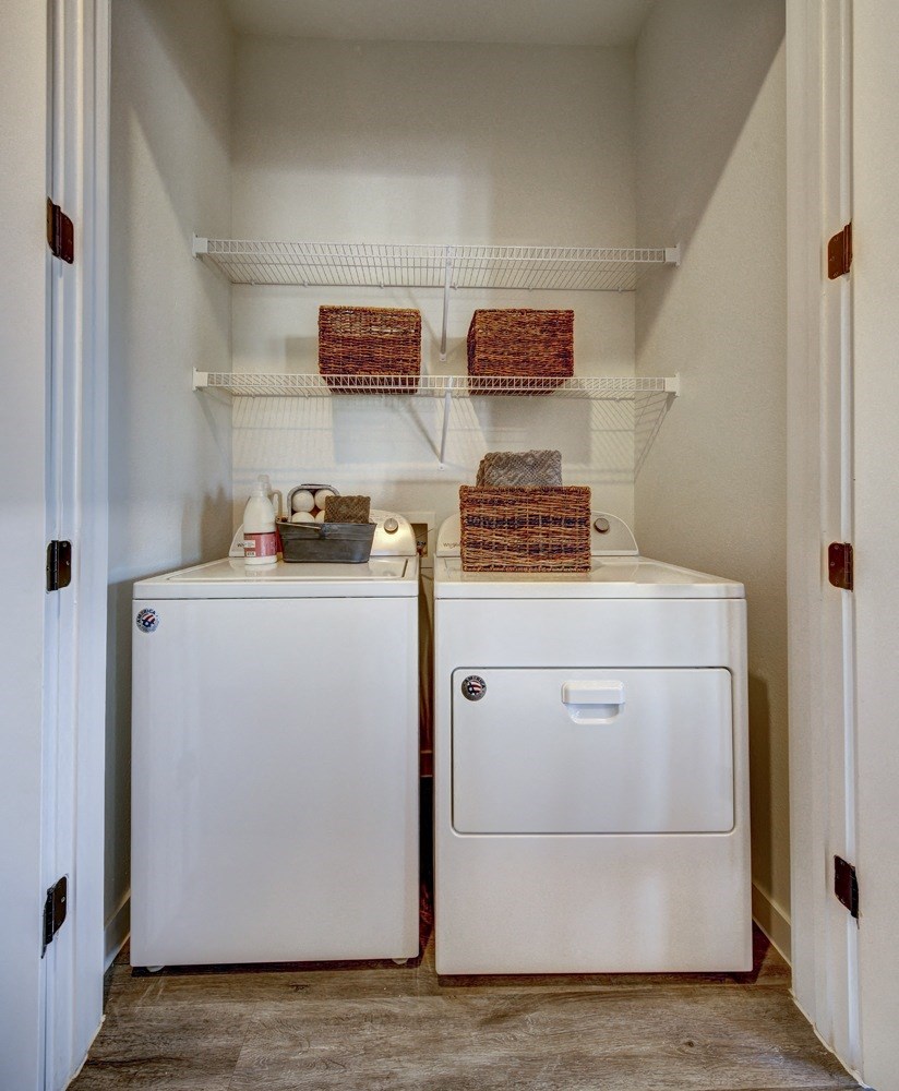 Washer And Dryer In Unit at The Alden at Cedar Park, Texas