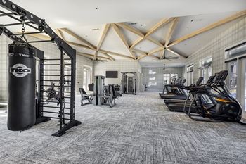 Gym at Folksong Apartments, Flowery Branch