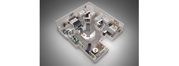 B2R Floor Plan Rendering