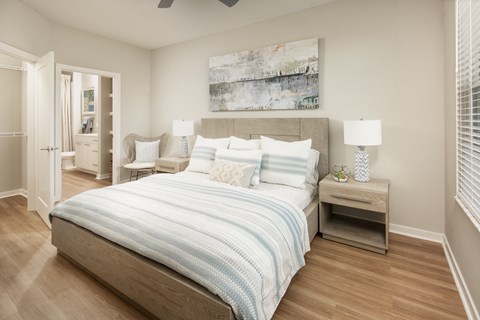 One Bedroom Model - Bedroom