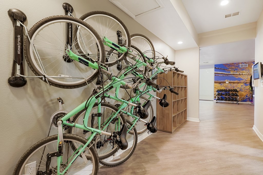 Bike Storage at The Bluffs at Highlands Ranch, Colorado, 80129
