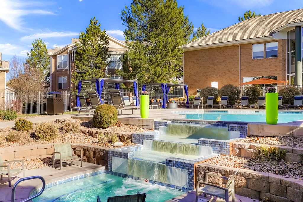 Pool Area at The Bluffs at Highlands Ranch, Highlands Ranch, 80129