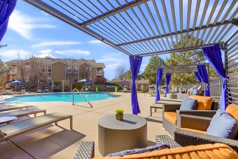 Swimming Pool at The Bluffs at Highlands Ranch, Highlands Ranch, CO