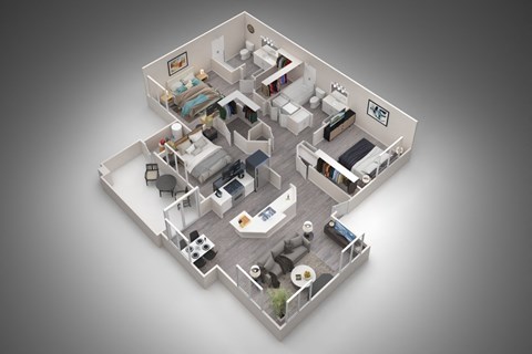C3RP Floor Plan Rendering