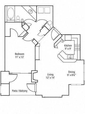 Juniper Floor Plan Juniper Floor Plan at The Bluffs at Highlands Ranch, Highlands Ranch, 80129