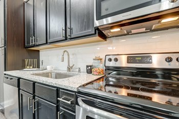 LaVie SouthPark Apartments Model Kitchen Counters and Sink - Photo Gallery 12