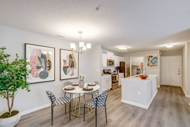 Open Dining Kitchen at Southpoint Crossing Durham, NC