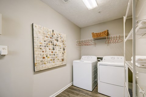 In Home Full Size Washer And Dryer at The Veranda, Lawrenceville, Georgia