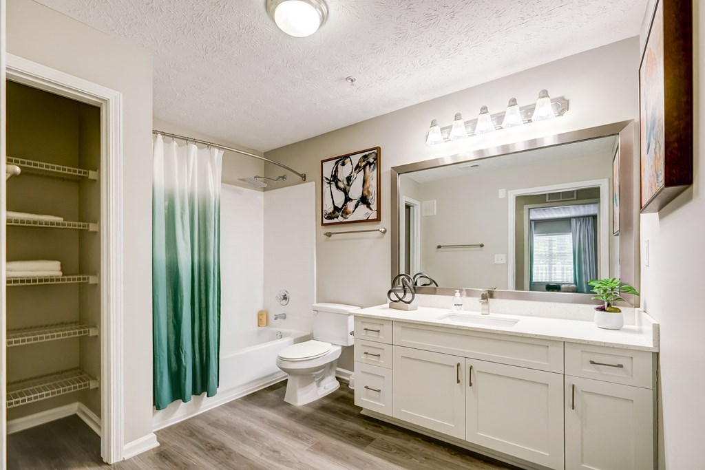 Luxurious Bathroom at The Veranda, Lawrenceville, 30044