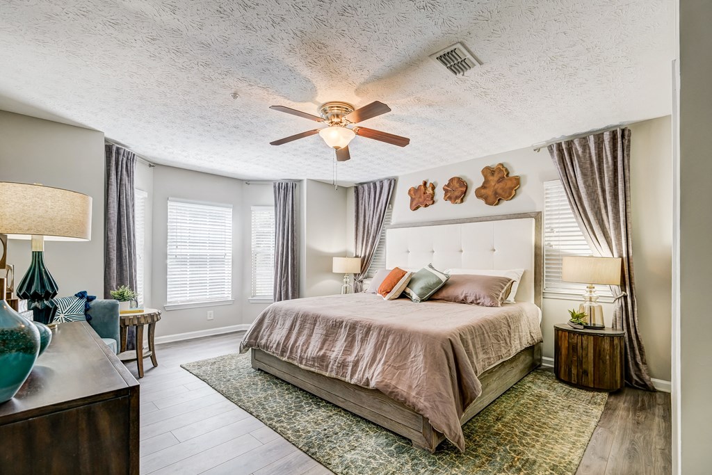 Gorgeous Bedroom Gorgeous Bedroom at The Veranda, Lawrenceville, GA, 30044