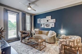 Modern Living Area at Artesia Big Creek in Alpharetta, GA