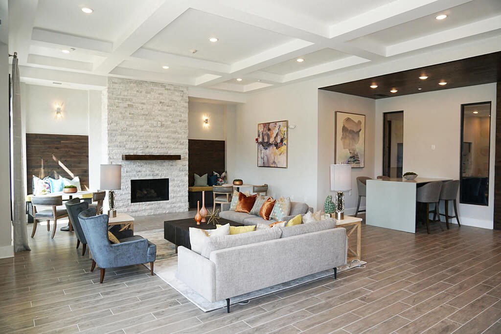 Community Clubroom at The Veranda, Lawrenceville, GA