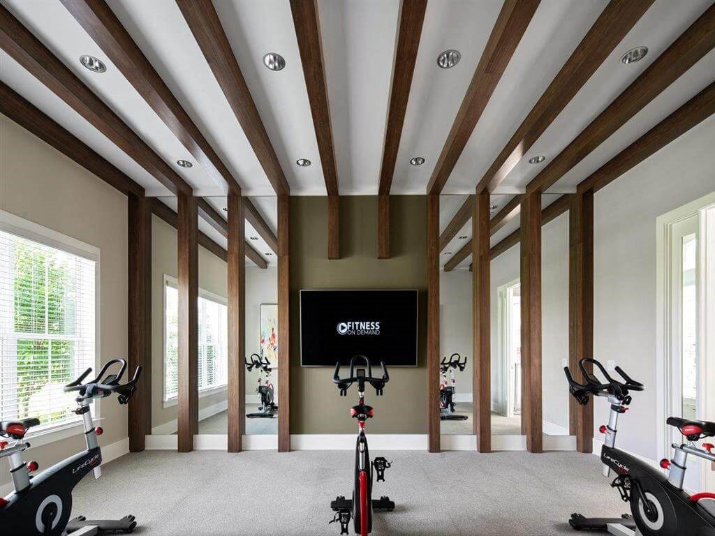 Yoga and spin studio