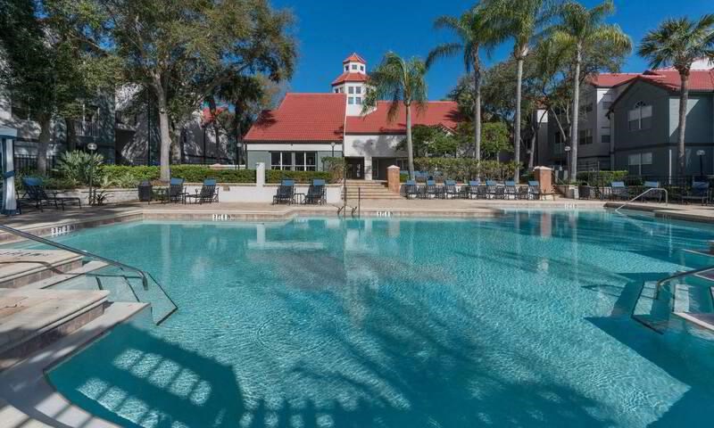Blue Cool Swimming Pool Blue Cool Swimming Pool at Promenade at Carillon, Florida