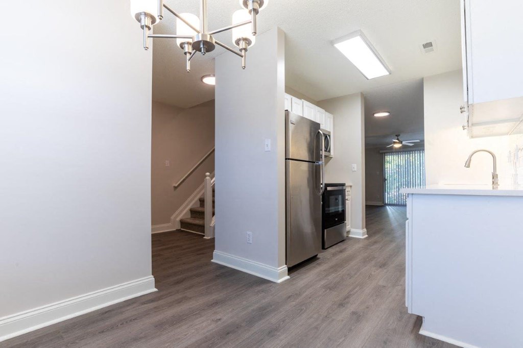 Indigo Apartments Model Kitchen