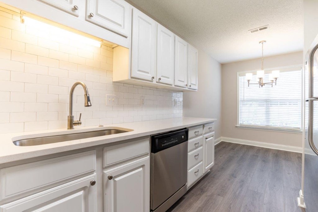 Indigo Apartments Model Kitchen