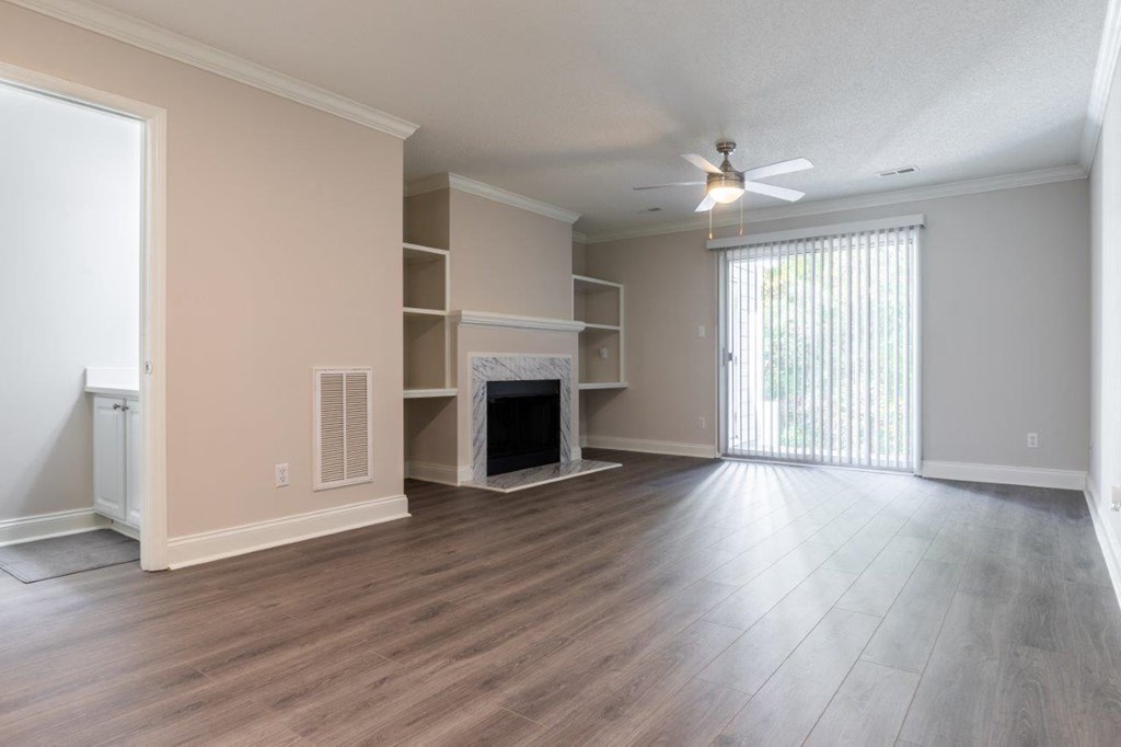 Indigo Apartments Model Living Room