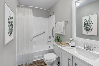 Designer Bathroom Designer Bathroom at Southpoint Crossing in Durham, NC - Photo Gallery 6