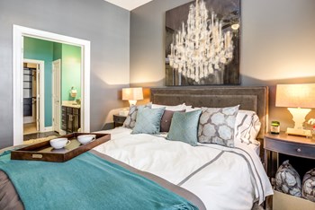 Gorgeous Bedroom Gorgeous Bedroom at LaVie SouthPark, Charlotte, NC - Photo Gallery 4