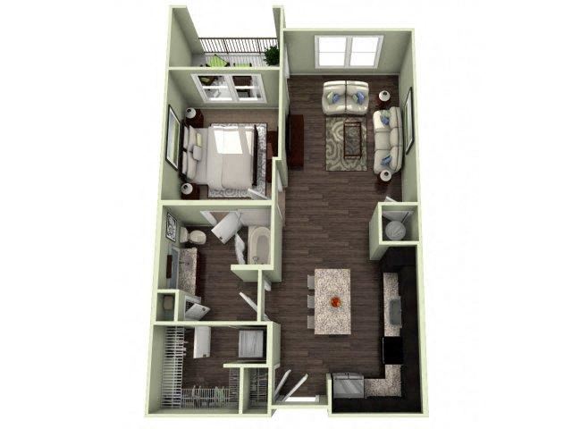 EDENTON Floor Plan EDENTON Floor Plan at LaVie Southpark, North Carolina
