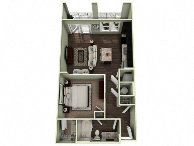 MOREHEAD Floor Plan MOREHEAD Floor Plan at LaVie Southpark, Charlotte, NC