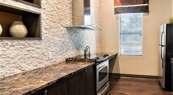 Granite Counter Tops In Kitchen at Centerview at Crossroads, Raleigh, NC - Photo Gallery 11