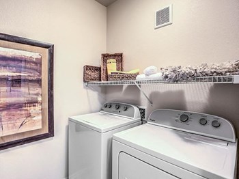 Full-Sized Washer And Dryer at Lyric Apartments, Nevada - Photo Gallery 13