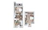 B2A Floor Plan 1025 Square-Foot B2A Floor Plan at Indigo Apartments, Morrisville, North Carolina
